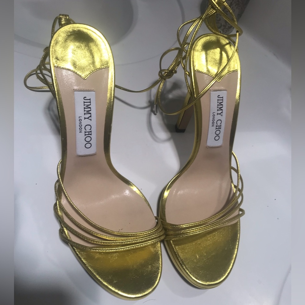 Jimmy Choo Antia leather heels